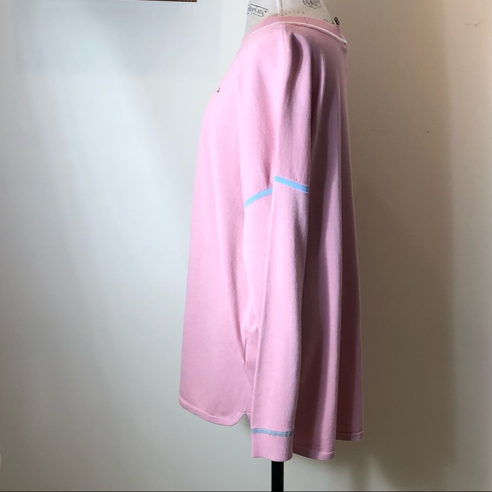 Tommy Hilfiger Women’s Pink Casual Sweater Sz XXL - Picture 7 of 9